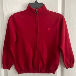 Burberry Boys Zip up Sweater